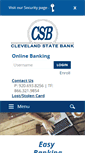 Mobile Screenshot of bankatcsb.com