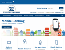 Tablet Screenshot of bankatcsb.com